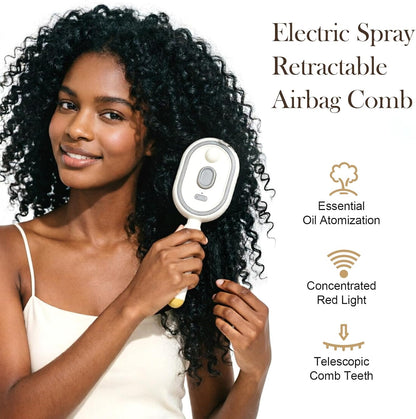 6- in-1 Smart Electric Mist Massage Brush