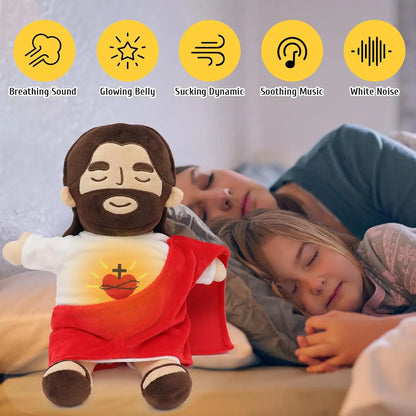 Soothing Jesus Plush Sleep Companion